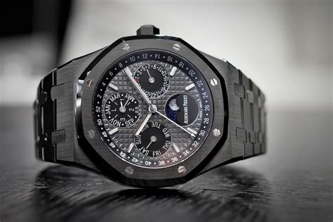 audemars piguet royal oak perpetual calendar 41mm black ceramic|Audemars Piguet perpetual calendar value.